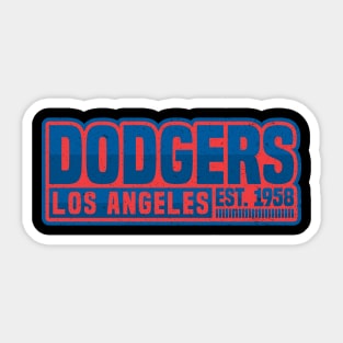 Los Angeles Dodgers 01 Sticker